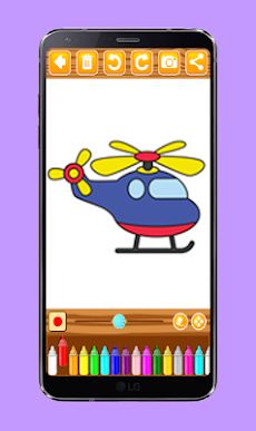Vehicle Coloring Book and Drawing Book - For Kidsのおすすめ画像5
