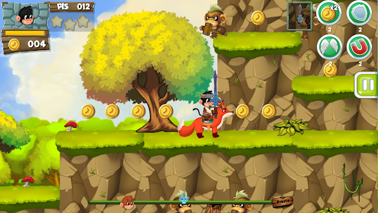 Jungle Monkey Legend : Jungle Run Adventure Game Screenshot