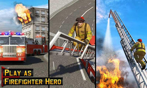 Fire Engine Truck Driving Sim 1.12 screenshots 4