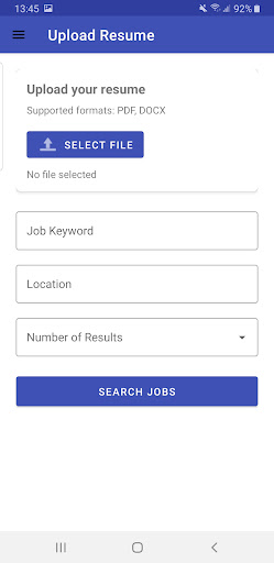 App screenshot