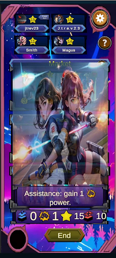 Realms In Rivalry:Deck Builder Screen 3