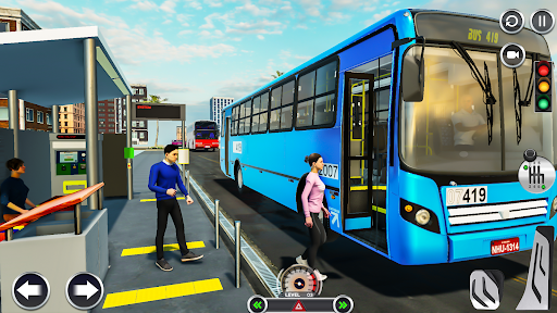 City Traffic Bus Sim Game 2023 Screen 3