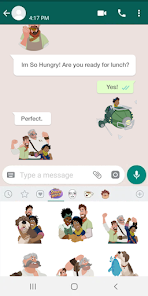 Screenshot 8 Disney Stickers: Mundo Extraño android