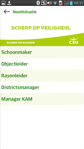 CSU werkt veilig Screen 2
