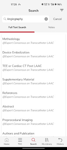 SCAI Point-of-Care App Screen 3