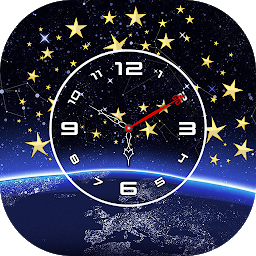 Kuvake-kuva Night Star Clock Wallpaper