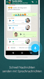 WhatsApp Messenger Capture d'écran