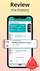 Blood Pressure Tracker: BP Log