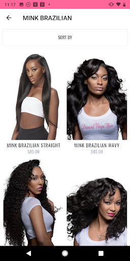 Diamond Hair Company Screen 3
