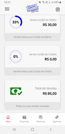 Center Ingressos PDV Screen 3