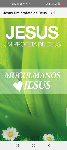 Android application Jesus Um profeta de Deus screenshort