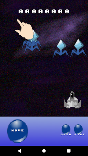 Android application Warp 2D Shooting screenshort