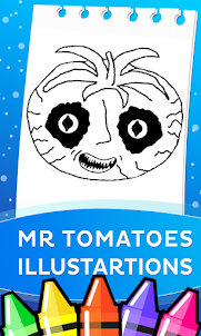 Mr Tomatoes Game Coloring