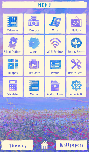 Sky and Flower Garden Screen 2