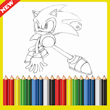 Coloring  Sonic Game icon