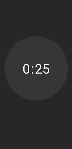 Handstand timer Screen 2