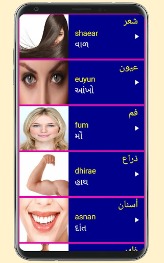 Learn Arabic From Gujarati Screen 3