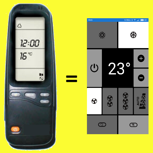 Remote Airwell AC, NO settings logo
