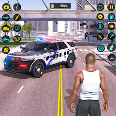 SUV Police Car Chase: Cop Sim icon