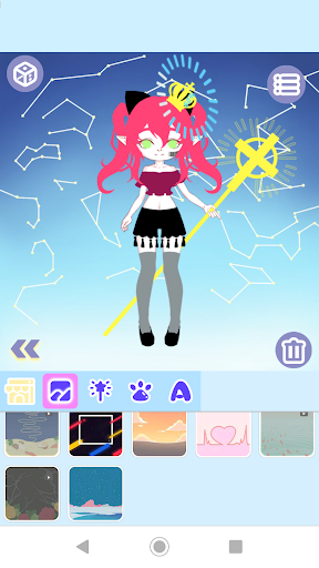 Android application Magical Monster Dress up: Mons screenshort