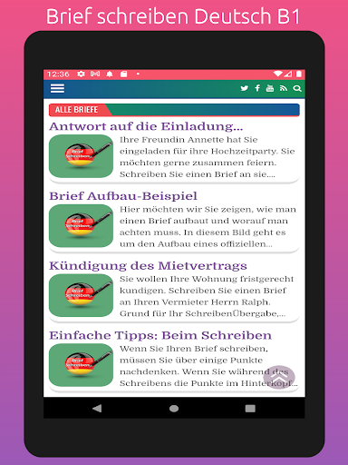 Deutsch B1 Brief schreiben