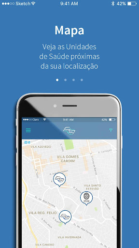 Android application Saúde em Ação - Cidadão screenshort