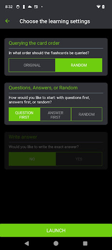 MemoCard - Learn Languages Screen 3
