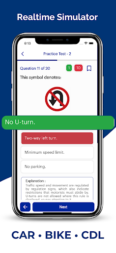 Screenshot of Pennsylvania DOT Permit Test