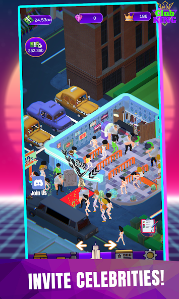 Club King - Manage party IDLE 20220418 APK + Mod (Unlimited money) untuk android