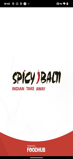 Android application Spicy Balti Indian Takeaway screenshort