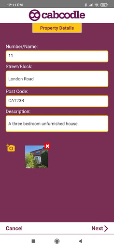 Android application Caboodle Inspector screenshort