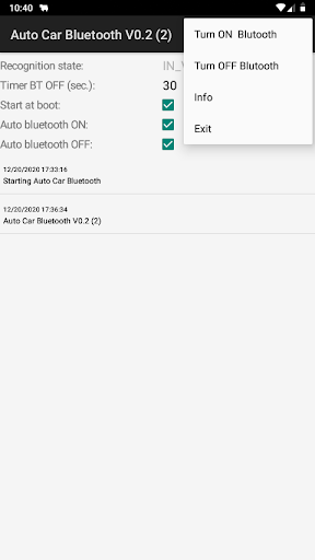 Auto car bluetooth Screen 2