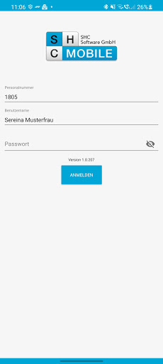 Android application SHC RAI Mobile screenshort