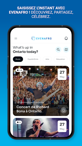 EVENAFRO Screen 2
