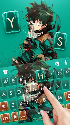 Cool Anime Boy のテーマキーボード Androidアプリ Applion