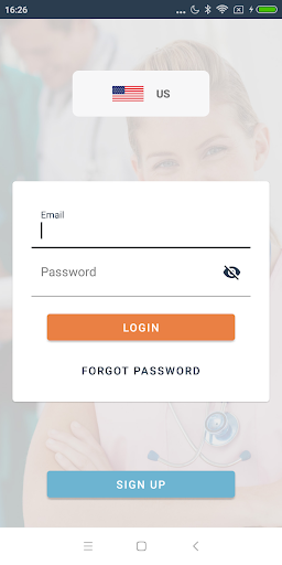 Android application CliniShift for Staff screenshort