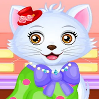 Cute Kitty Cat Care - Kitty Daily Activities Game