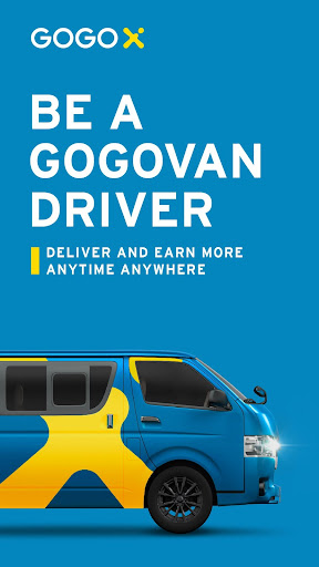 Android application GoGoX Partner (GOGOVAN Driver) screenshort
