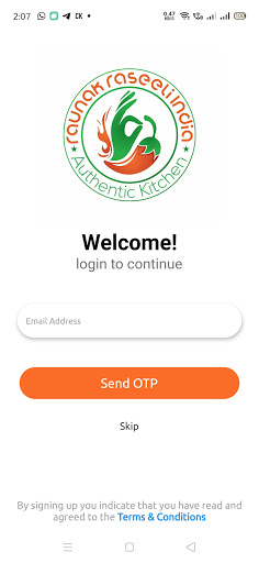Android application Raunak Raseeli India screenshort
