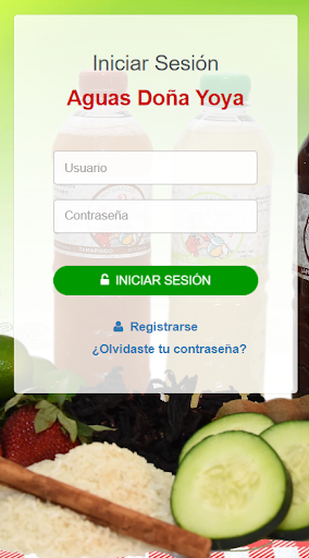 Android application Aguas Doña Goya screenshort