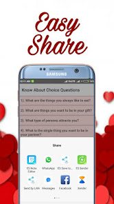 Captura 5 Questions To Ask Your Crush android