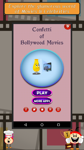 Android application Confetti of Bollywood Movies screenshort