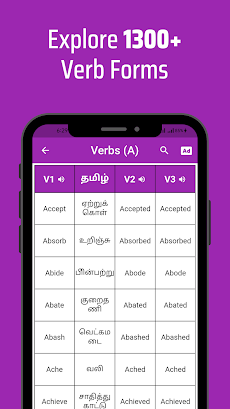 Verbs Tamilのおすすめ画像2