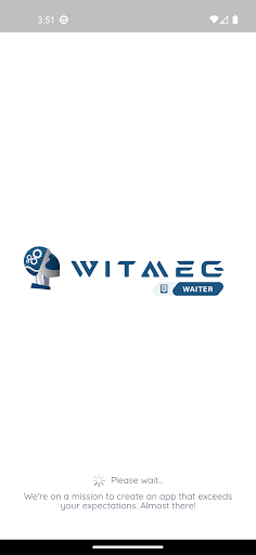 Android application WITMEG Waiter screenshort