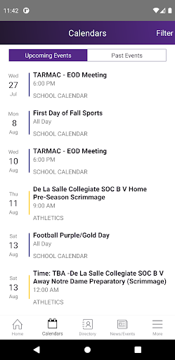 De La Salle Collegiate Screen 2
