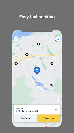 Android application Taxi Cabonline screenshort