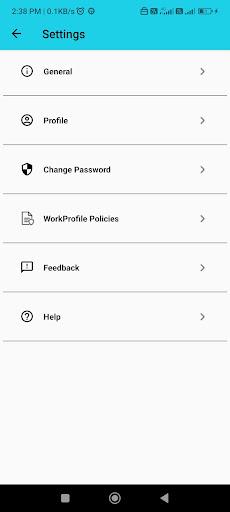 Android application Seqrite Workspace screenshort