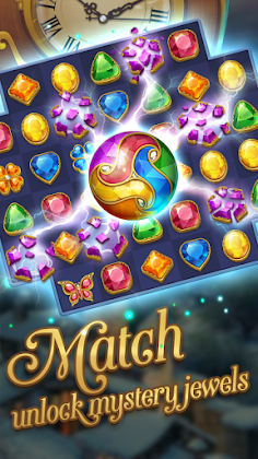 Jewel Mystery - Match 3 Story - Screenshot 1