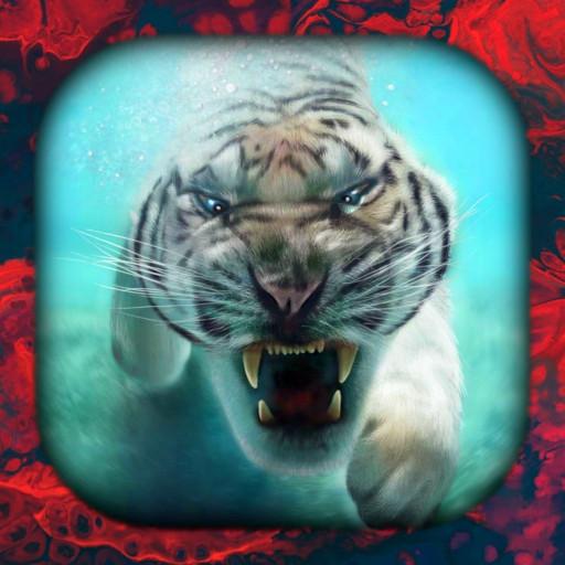 White Tiger Wallpaper Live HD  Icon