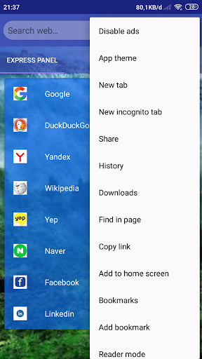 Comodo - Fast web browser Screenshot 2 - AppWisp.com